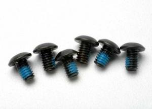 Traxxas Screws M4x6mm Button-head Hex Socket w/ Threadlock (6) TRX3939