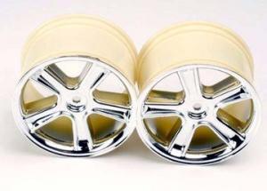 Traxxas Wheels Maxx 5-Spoke Chrome (2) TRX3972X