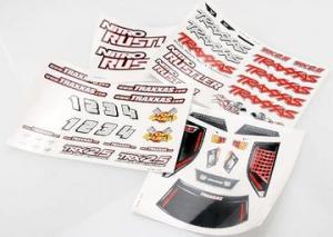 Traxxas Decal Sheets Nitro Rustler TRX4413X