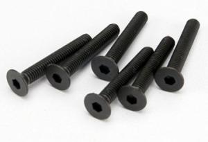 Traxxas Screws M3X20mm Countersunk Hex Socket (6) TRX4857