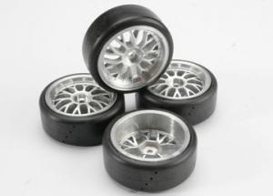 Traxxas Tires & Wheels Pro-Trax/BBS Chrome 1.9" (4) TRX4873