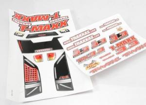 Traxxas Decal Sheets T-Maxx 3.3 TRX4920X