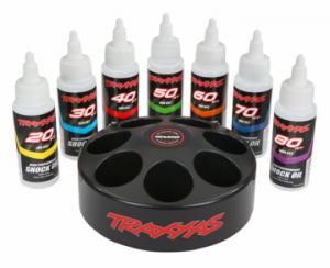 Traxxas Spinning Carousel Rack with Shock Oil (7) TRX5038X