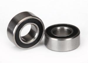 Traxxas Ball Bearing 5x10x4mm Black Rubber Seal (2) TRX5115A