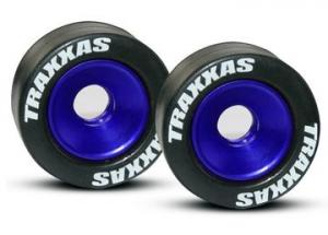 Traxxas Wheelie Wheels Aluminium Blue (2) TRX5186A