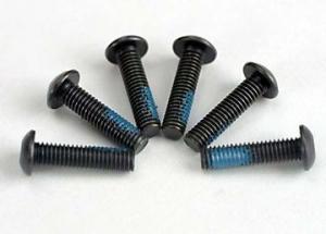 Traxxas Screws M3x12mm Button-head Hex Socket w/ Threadlock (6) TRX5282