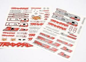 Traxxas Decal shetts Revo 3.3 (Revo Logos and Graphics) TRX5313X
