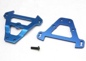 Traxxas Bulkhead Tie Bars Front & Rear Aluminium Blue TRX5323
