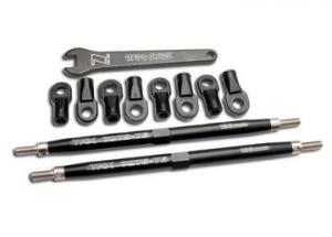 Traxxas Turnbuckles Complete Toe Link Alu. 128mm Black (2) TRX5338A