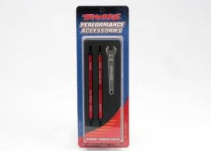 Traxxas Turnbuckles Complete Toe Link Alu. 128mm Red (4) TRX5338R