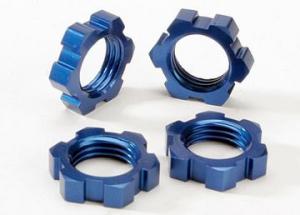 Traxxas Wheel Nuts 17mm Blue (4) TRX5353