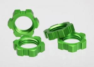 Traxxas Wheel Nuts 17mm Green (4) TRX5353A