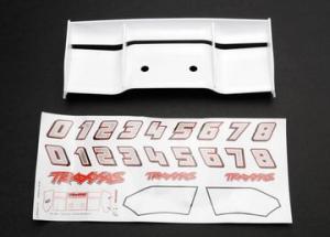 Traxxas Revo Wing White with Decals TRX5412