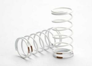 Traxxas Shock Springs GTR White (1.0 Rate Tan) (2) TRX5429