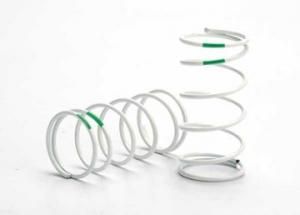 Traxxas Shock Springs GTR White (1.1 Rate Green) (2) TRX5430