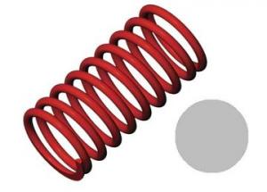 Traxxas Shock Springs GTR Red (4.9 Rate Silver) (2) TRX5442