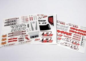 Traxxas Decal Sheet Jato 3.3 TRX5513X