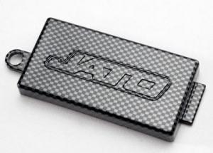 Traxxas Receiver cover (chassis top plate), Exo-Carbon finish (Jato) TRX5524G