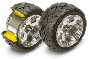 Traxxas Tires & Wheels Anaconda/All-Star 2.8" (Nitro Front) (2) TRX5577R