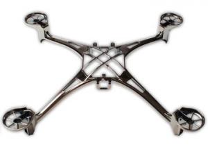 Traxxas Main Frame Black Chrome (1) TRX6623X