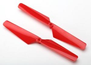 Traxxas Rotor Blade Set, Red (2) TRX6628