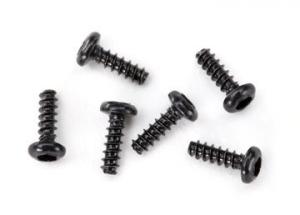 Traxxas Screws 1.6x5mm Button-head Self-tapping (6) TRX6644