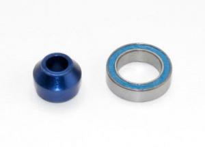 Traxxas Bearing Adapter Alu Blue with Ball Bearing 10x15x4mm TRX6893X