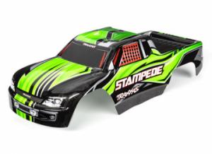 Traxxas Body Stampede 2WD Green Painted TRX3651G