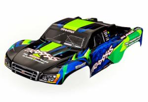 Traxxas Body Slash 2WD/4x4 Green & Blue Painted TRX6812G