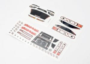 Traxxas Decal Sheets 1/16 E-Revo TRX7114