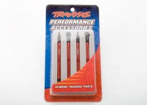 Traxxas Toe-links, Alu. red (4) TRX7138X