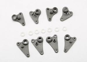 Traxxas Rocker arm set, progressive-2/ plastic bushings (8) TRX7158