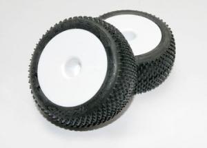 Traxxas Tires & Wheels Response Pro/Disk White 2.2" 1/16 (2) TRX7175