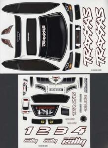 Traxxas Decal Sheets 1/16 Rally TRX7313