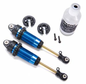 Traxxas Shocks Blue GTR XX-Long without springs (2) TRX7462