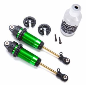 Traxxas Shocks Green GTR XX-Long without springs (2) TRX7462G