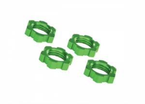 Traxxas Wheel Nuts 17mm Alu Green (4) TRX7758G