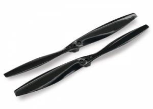 Traxxas Rotor blade set Black, Aton (2) TRX7926