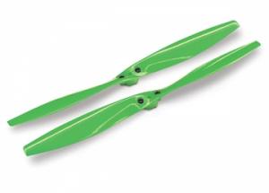 Traxxas Rotor blade set Green, Aton (2) TRX7931