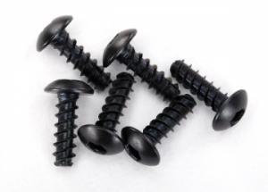 Traxxas Screws 2.6x8mm Self-Tapping Button-head Hex Socket (6) TRX7943