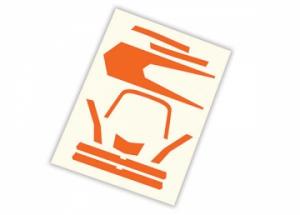 Traxxas Decals Orange "High-Visibility" Aton TRX7982