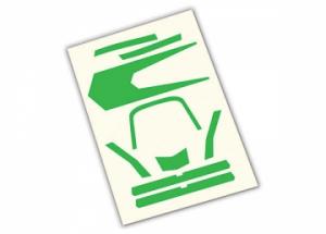 Traxxas Decals Green "High-Visibility" Aton TRX7983