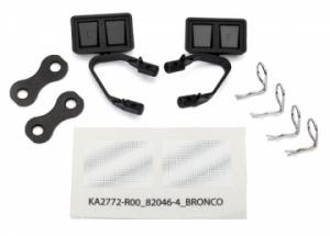 Traxxas Side Mirrors Set Black Bronco TRX8073