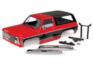 Traxxas Body Chevy Blazer Red Complete TRX8130R