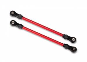 Traxxas Susp. Link Front Lower Steel Red (2) (For Lift Kit #8140R) TRX8143R