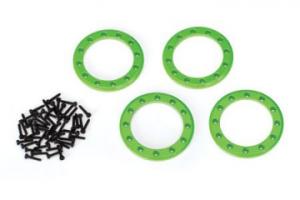 Traxxas Beadlock Rings 1.9" Alu Green (4) TRX8169G