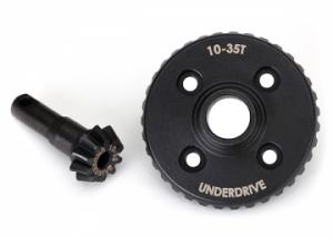 Traxxas Ring- & Differential Pinion Gear Underdrive 10/35T CNC TRX-4 TRX8288