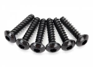 Traxxas Screws 2.6x12mm Self-Tapping Button-head Hex Socket (6) TRX8299