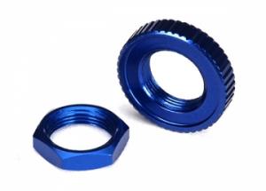 Traxxas Servo Saver Nuts Alu Blue 4-TEC 2.0 TRX8345