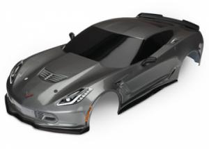 Traxxas Body Chevrolet Corvette Z06 Grey Painted TRX8386A
